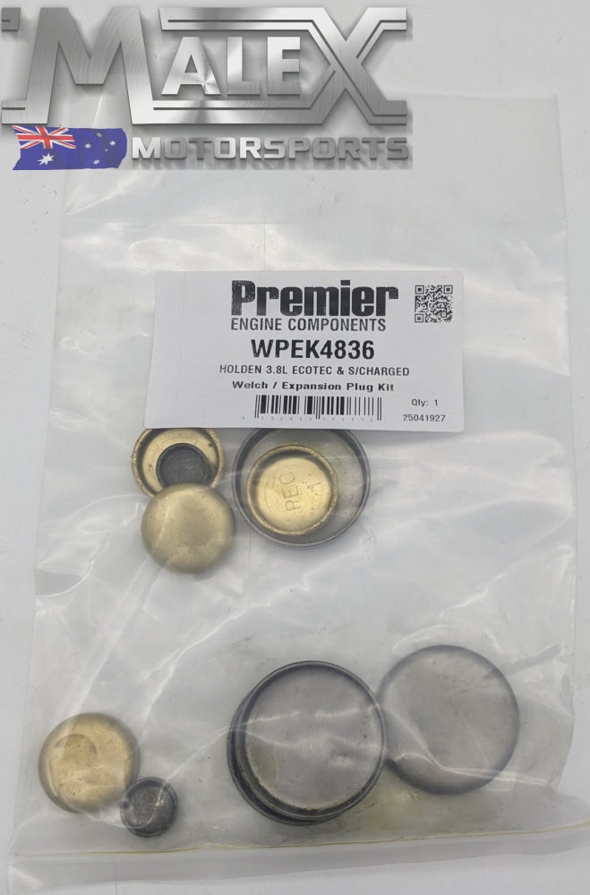 Welch plug kit 3.8 L67 LN3 Ecotec V6 S/charged