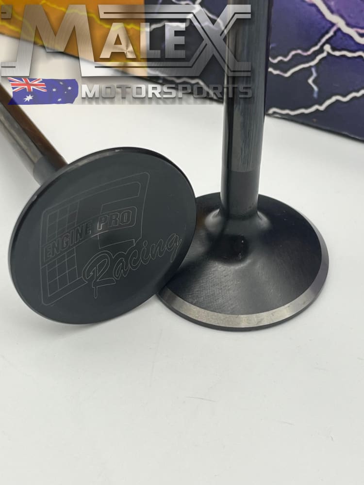X8 Engine Pro Racing LS1 LS2 Exhaust Valves 1.600 4.890 Nitro Black se ...